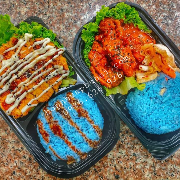 HỘP NHỰA 2 NGĂN ĐỀU (5:5)